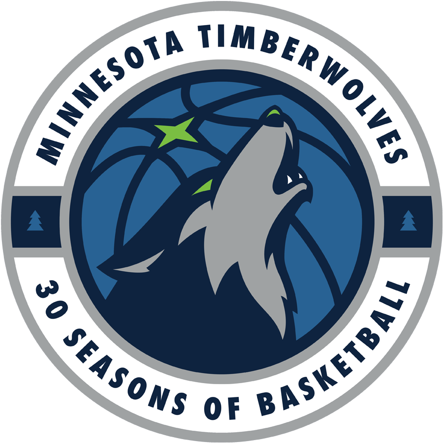 Minnesota Timberwolves 2019 Anniversary Logo t shirts iron on transfers...